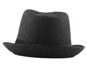 Chapeaux Panama Fedora d'été multicolores pas chers avec logo personnalisé, chapeau Jazz Borsalino Trilby - Product Image 5
