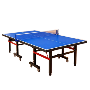 <span class=keywords><strong>Mesa</strong></span> de <span class=keywords><strong>Ping</strong></span> <span class=keywords><strong>Pong</strong></span> <span class=keywords><strong>Mediana</strong></span> para Niños Hecha de Tablero de Fibra de Densidad Media, <span class=keywords><strong>Mesa</strong></span> de Entrenamiento Infantil para Interiores con Ruedas - Product Image 2