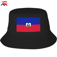 Casquette de football pour supporters, drapeau haïtien, haute qualité, logo personnalisé, casquette haïtienne pour hommes