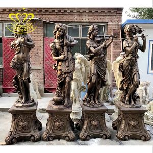 Scultura in Bronzo e Resina di Alta Qualità della <span class=keywords><strong>Dea</strong></span> delle Quattro Stagioni, Design Paesaggistico per Giardini e Strade, Decorazione Pasquale - Product Image 5