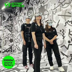 <span class=keywords><strong>VR</strong></span> Arena <span class=keywords><strong>VR</strong></span> Arena เครื่องจำลองพื้นที่กว้างแบบสมจริง4 6 8 10คนเล่นเกมยิงปืนหลายคน - Product Image 2