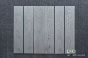 Azulejos de Cerámica con Aspecto de Madera de 20x100cm, Textura de Madera Senior para Pisos, Pavimento de Jardín con Aspecto de Madera - Product Image 3