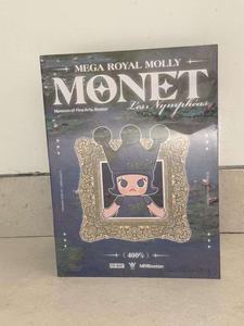 Vente en gros POPMART 400% 1000% <span class=keywords><strong>Molly</strong></span> Action Figure Supermarché Géant Royal PVC Monet Nénuphar Art Série Populaire - Product Image 4