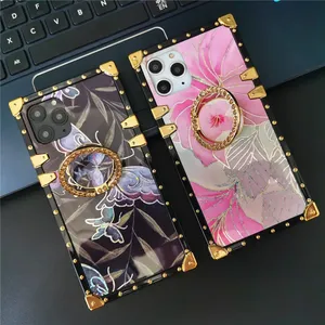 Custodia <span class=keywords><strong>per</strong></span> telefono con fiori di lusso glitterati con copertura quadrata a farfalla <span class=keywords><strong>per</strong></span> <span class=keywords><strong>Samsung</strong></span> <span class=keywords><strong>Galaxy</strong></span> A54 A14 A53 A33 A34 A23 A32 <span class=keywords><strong>A52</strong></span> A72 A71 A51 A82 A21S - Product Image 3