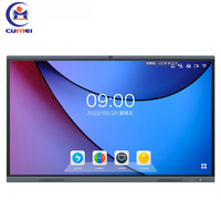 Pizarra Interactiva Táctil de 55 Pulgadas 4K HD LCD de 20 Puntos de Contacto de Chumei, Fábrica OEM, con Sistema Operativo Android Intel Core I3/i5/i7 para Aula u Oficina