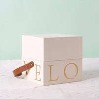 Boîtes d'emballage de fleurs de luxe pour bouquets, boîte à fleurs en papier cadeau