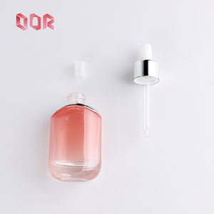 Botella de Vidrio Rosa con Gotero, Diseño Cilíndrico, para Aceites Esenciales, Suero, 15ml, 30ml, 50ml, Envases Cosméticos, Crema Facial para el Cuidado de la Piel - Product Image 5