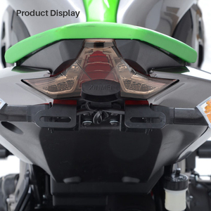 Feu stop dynamique séquentiel intégré à LED pour <span class=keywords><strong>Kawasaki</strong></span> Z1000 <span class=keywords><strong>Ninja</strong></span> 250 <span class=keywords><strong>450</strong></span> ZX6R ZX10R - Product Image 2