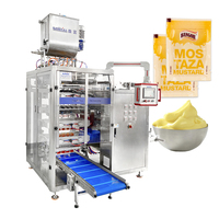 Machine de remplissage automatique de sachets de sauce liquide à plusieurs voies et 4 côtés scellés machine d'emballage de mayonnaise pour salade crémeuse