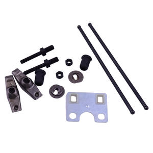 Conjunto de Balancines para Motor de Gasolina 188F, Piezas para Generador 190/GX390, Incluye Tornillos Metálicos de Doble Cabeza, Placa Guía y Varilla de Empuje - Product Image 1