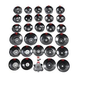 30 Piece Filter Wrench Set Assorted Size Carbon Steel Auto Repair <b>Tool</b> <b>Case</b> - Product Image 5