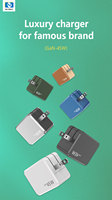 Chargeur rapide universel GaN 45W et adaptateur pour ordinateur portable et téléphones mobiles, port Type-C, design pliable, respectueux de l'environnement