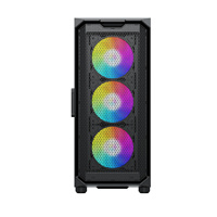 Penjualan laris pabrik casing komputer Atx desain populer Atx kaca temper Pc Gaming Hd Usb3.0 casing & menara komputer
