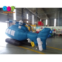 Modèle d'avion gonflable géant personnalisé Publicité Ballon gonflable hélicoptère Avions Hélicoptères Aéronefs Avion