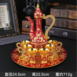 Pot à vin russe artisanal en acier inoxydable de style zen asiatique, de haute qualité, capacité 200 ml, élégant <span class=keywords><strong>gobelet</strong></span> <span class=keywords><strong>distributeur</strong></span> de vin - Product Image 2