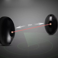 Sensor Infrarrojo de Haz Único de Seguridad con Fotocélulas Impermeables IP55 Directo de Fábrica para Abrepuertas en Exteriores, Antipinzamiento y Anticolisión