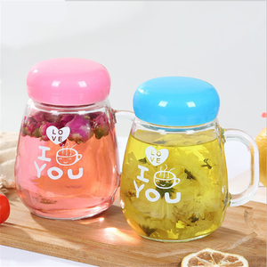 Bottiglia d'Acqua in Vetro Cristallo Trasparente con Filtro, Design Creativo a Forma di Limone, per Bambini - Product Image 5