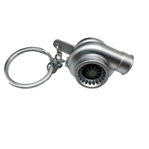Tùy chỉnh kim loại <span class=keywords><strong>Keychain</strong></span> xe turbo <span class=keywords><strong>Keychain</strong></span> Mặt dây chuyền kim loại sáng tạo mặt dây chuyền hai mặt Turbo <span class=keywords><strong>Keychain</strong></span> trang trí - Product Image 5