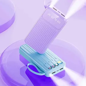 <span class=keywords><strong>Batterie</strong></span> <span class=keywords><strong>externe</strong></span> portable 10000mAh avec chargeur 4 en 1, écran LED numérique, <span class=keywords><strong>batterie</strong></span> <span class=keywords><strong>externe</strong></span> pour iPhone Samsung - Product Image 2