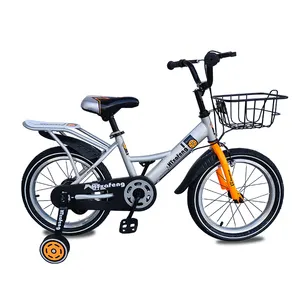 2025 Huti批发便宜的16 18英寸儿童自行车男孩儿童自行车9-11带训练轮和手刹