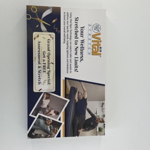 MOQ bajo, superventas, producto de tarjeta en relieve de oro de doble cara, Impresión de tarjetas de papel - Product Image 1