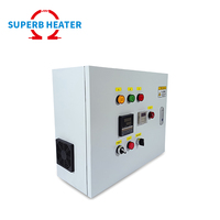 Boîte de contrôle de température d'alarme intelligente automatique personnalisable 380V 10KW/20KW/30KW pour chauffage industriel