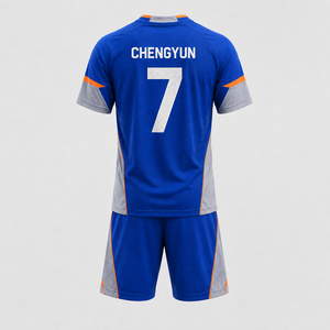Maillot <span class=keywords><strong>de</strong></span> football personnalisé Pro Performance bleu cobalt à séchage rapide pour équipe - Product Image 2