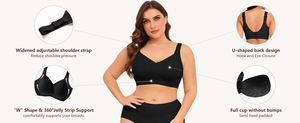 Ensemble de <span class=keywords><strong>soutien</strong></span>-<span class=keywords><strong>gorge</strong></span> bikini push-up sur mesure, nouveau style, sans armatures, design sexy uni - Product Image 6