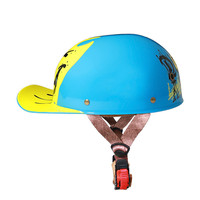 Casque de moto rétro demi-visage d'été en ABS pour hommes et femmes vente en gros