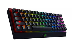 <span class=keywords><strong>Razer</strong></span> <span class=keywords><strong>BlackWidow</strong></span> <span class=keywords><strong>V3</strong></span> MINI Hyperspeed Clavier mécanique axe vert sans fil Interface USB en plastique pour utilisation de jeu Nouveau - Product Image 2