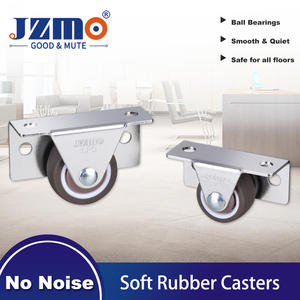 1 Zoll Mini Kunststoff-Klavierrollen für Krankenhausbetten, Möbel, Hebevorrichtungen, Dreieckige Schwerlast-Edelstahlrollen für Tische - Product Image 1