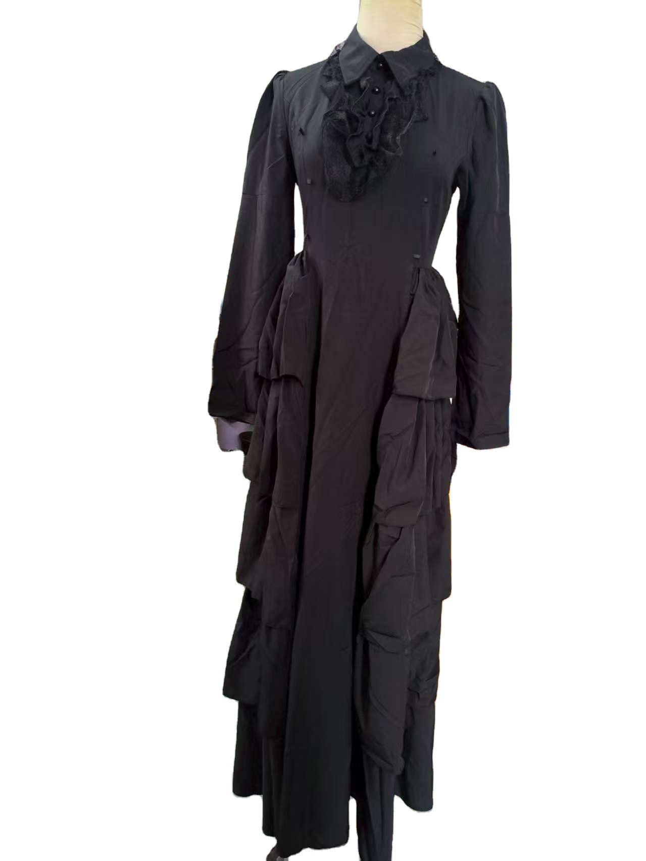 Women's Medieval Victorian Dress - Gothic Maxi Style