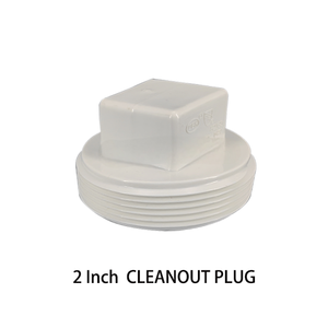 Kostenlose Probe: Rohrreiniger-Stopfen aus PVC, 2 Zoll PVC-Rohrverschraubungen, Reinigungsstopfen - Product Image 2
