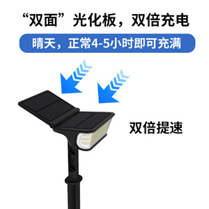 Sea Solar Garden Light 65LED Outdoor Pathway Decorative Ground Light for Lawn Courtyard <b>Tree</b> <b>Lighting</b> - Product Image 5