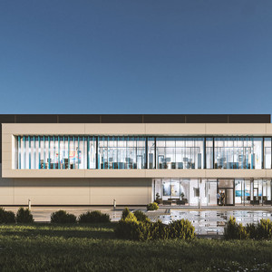 Edificio Prefabricado de Acero de Diseño Moderno, Estructura Metálica para Oficinas, Escuelas, Naves Industriales con Certificación CWB - Product Image 2