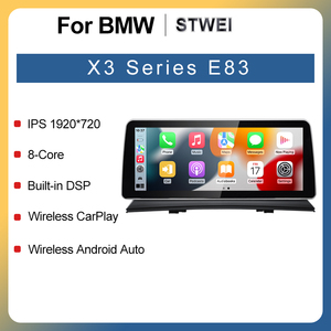 STWEI 2024 Nouveau Système Android 12.3 pouces UI ID6 ID7 ID8 avec Carplay sans fil AUTO pour Lecteurs Multimédia BMW Série 1 E81 E82 E87 E88 CCC CIC - Product Image 2