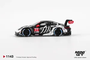 <span class=keywords><strong>MINIGT</strong></span> 1/64 pour GT3 R # 77 AO Racing 2025 IMSA Petit pour MGT01143-CH Modèle en métal moulé sous pression pour garçons de 14 ans et plus - Product Image 2