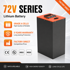 Batterie LFP 72V/76.8V 15Ah 20Ah 25Ah 30Ah 50Ah 65Ah 24S1P avec BMS intelligent BT pour voiturettes de golf/maritime/navettes OEM/ODM - Product Image 4
