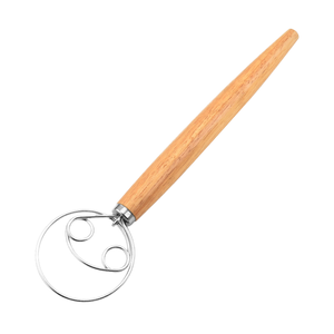 덴마크 반죽 털 나무 반죽 후크 네덜란드 털 스테인레스 반죽 털 - Product Image 1