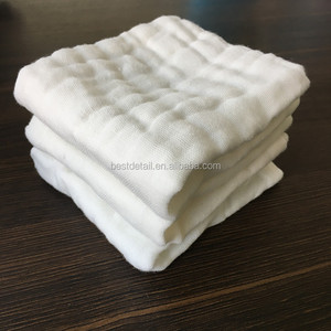 25x25cm White Thick Soft Cotton Skin Care Washcloth <strong>Face</strong> <strong>Cloth</strong> Makeup Remover Oil Facial Cleansing Muslin <strong>Cloth</strong> - Product Image 2