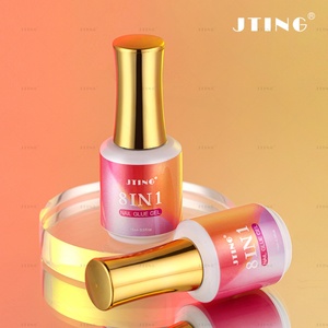 JTING Nouvelle Arrivée Gel de Construction 8-en-1 pour Ongles, Colle, Gel de Base Durcissant, Mélange et Nivellement, OEM ODM - Product Image 6