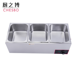 Comercial restaurante Buffet de acero inoxidable barato bufé comida calentador - Product Image 4