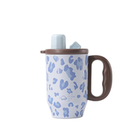 Vaso Térmico de Acero Inoxidable 316 con Diseño de Leopardo para Café y Agua, Ideal para Llevar al Aire Libre