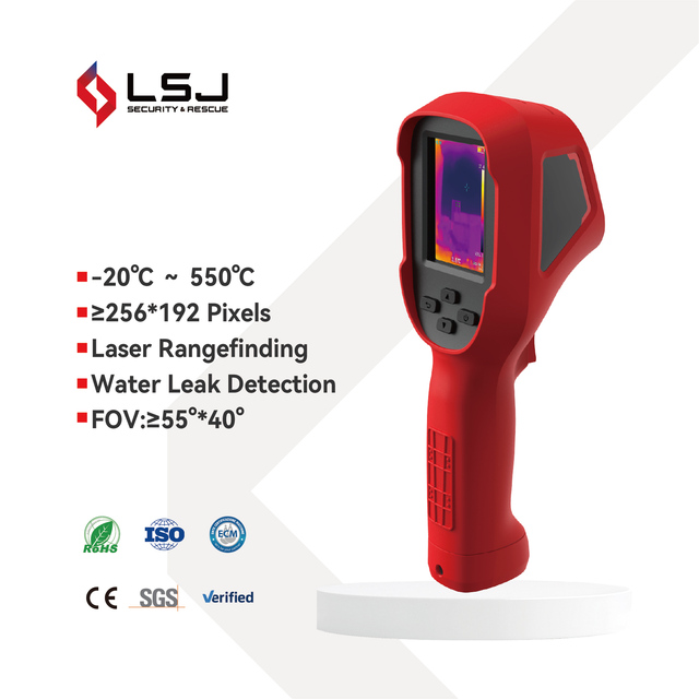 LSJ E310Plus Industrial Handheld Infrared Thermal Imager 256x192 IR Resolution 2.8" TFT LCD Display 50mk Sensitivity -20C~550C