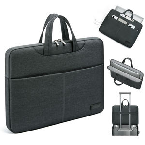 Bolsas Portátiles para Laptop de <span class=keywords><strong>15.6</strong></span> Pulgadas, Funda Impermeable para Laptop con <span class=keywords><strong>Forro</strong></span> de Felpa para Protección de Notebooks, Bolsas para Laptop para Viajes de Negocios - Product Image 1