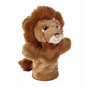 Burattini a mano economici OEM peluche ripiene realistico elefante <span class=keywords><strong>leone</strong></span> <span class=keywords><strong>lupo</strong></span> Civet gatti animali selvatici giocattolo animale burattino a mano in vendita - Product Image 4