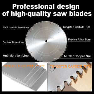 Industriële 305/300*2*25.4*80T 100T 120T 132T T.c.t Zaagblad 305Mm 120T Laser Gelast Cirkelzaagblad Voor Aluminium Snijden Oem - Product Image 4