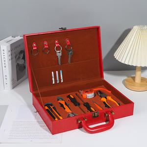 Scatola portautensili industriale in pelle sintetica personalizzata con inserto in schiuma - Product Image 2