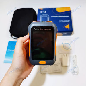 Mini reflectómetro óptico de fibra activa de 1550nm (1490/1577nm) 22dB con OPM, VFL, OLS y pantalla táctil para pruebas en vivo - Product Image 3