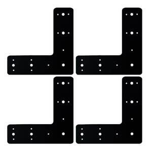 Supports plats en forme <span class=keywords><strong>de</strong></span> L Support <span class=keywords><strong>de</strong></span> connecteur <span class=keywords><strong>de</strong></span> poutre <span class=keywords><strong>de</strong></span> poteau Angle droit Plaque <span class=keywords><strong>de</strong></span> réparation <span class=keywords><strong>de</strong></span> coin Meubles PegolaHouse Repair Made Nature - Product Image 5